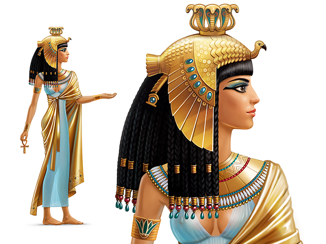 Cleopatra lived closer to modern times